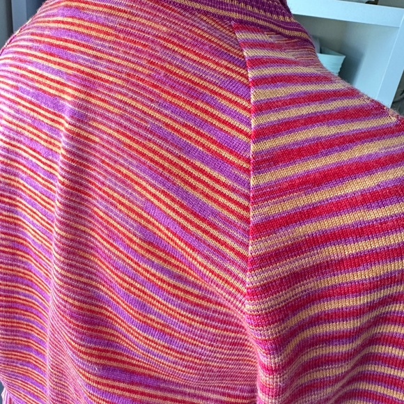 Missoni |  VINTAGE 1980's Turtleneck Sweater size 40  AUTHENTIC Orange Label - Picture 7 of 12